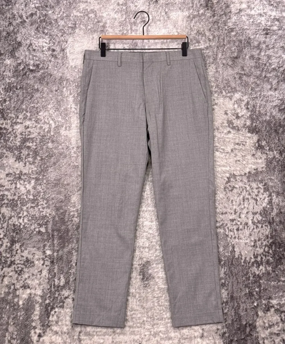J Crew Ludlow Pants 32 x 30 Mens Loro Piana Superfine Wool Gray Trouser